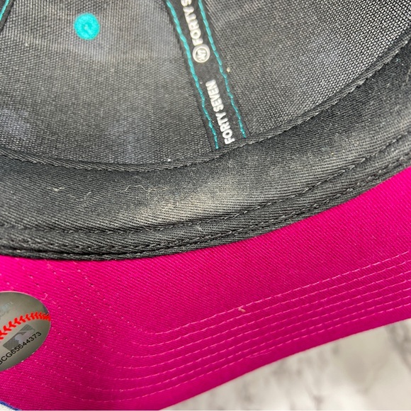 ‘47 Brand San Diego Padres SnapBack Teal and Pink MLB Genuinely Merchandise OSFA - Picture 8 of 10